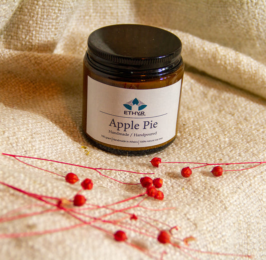 Χειροποίητα Αρωματικά Κεριά Σόγιας Χειροποίητα κεριά Σόγιας σε γυάλινα βάζα Διακοσμητικός Χειροποίητες τσάντες Ethyrhome Βύρωνας