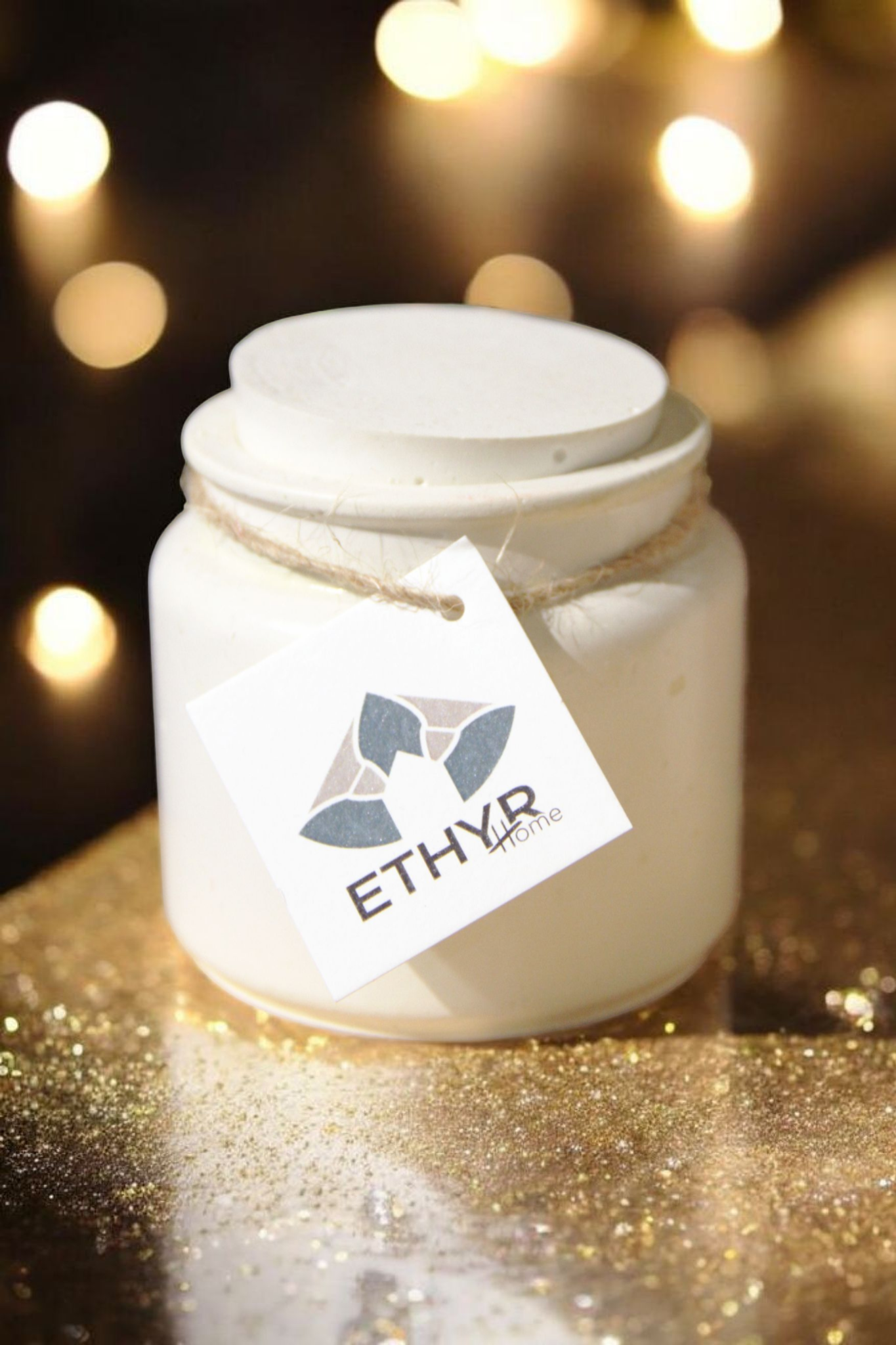 Christmas Cinnamon Buns Candle | Χειροποίητο Κερί Σόγιας σε Τσιμεντένιο Δοχείο